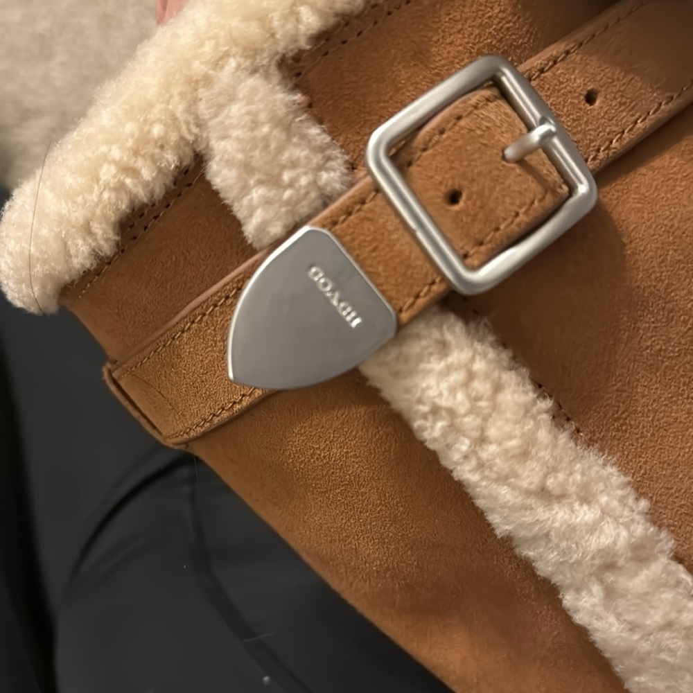 Coach Fleece Lined Boots - Picture 5 of 5